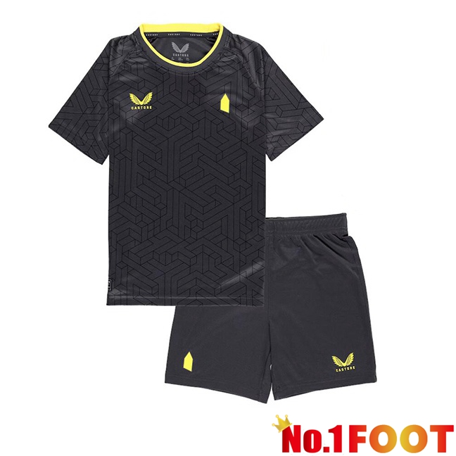 Everton Kids Away Soccer Jersey Black 2024/2025