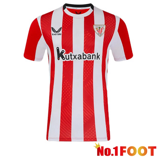 Athletic Club Home Soccer Jersey Red 2024/2025