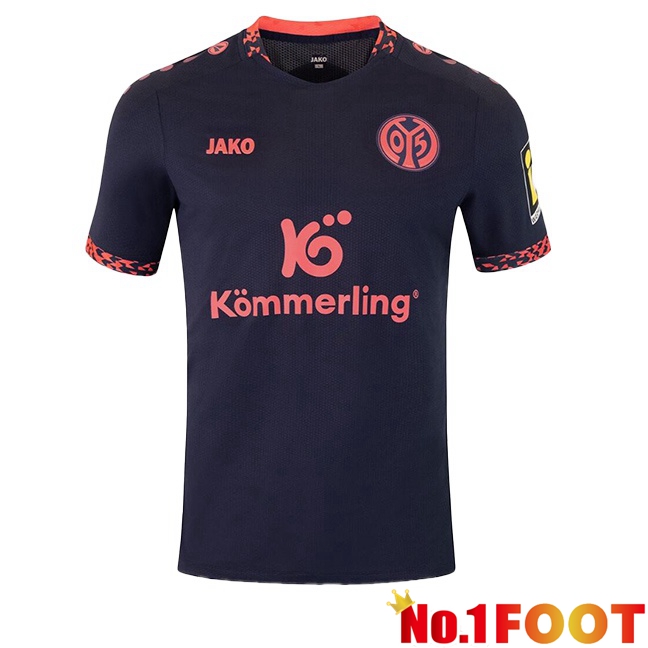 FSV Mainz 05 Away Soccer Jersey Black 2024/2025