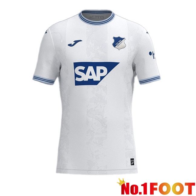 TSG Hoffenheim Away Soccer Jersey White 2024/2025