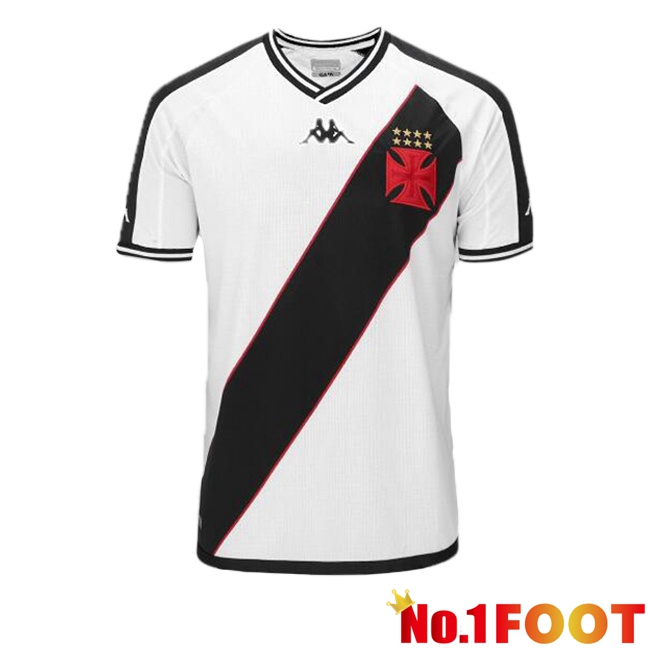 CR Vasco da Gama Away Soccer Jersey White 2024/2025