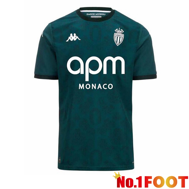 AS Monaco Away Soccer Jersey Green 2024/2025