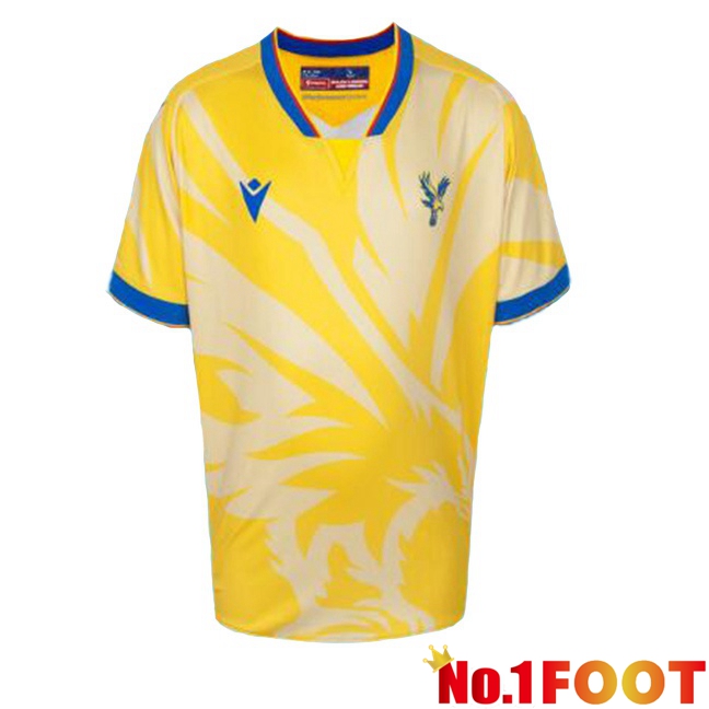 Crystal Palace Away Soccer Jersey Yellow 2024/2025