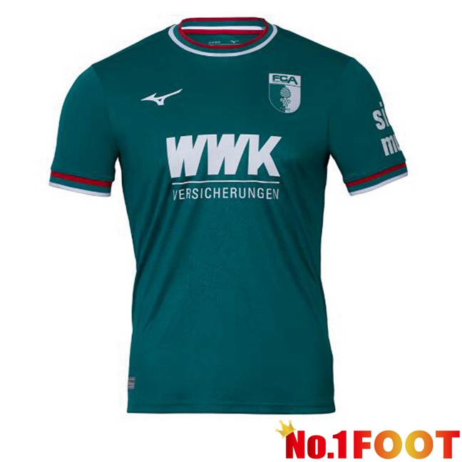 FC Augsburg Away Soccer Jersey Green 2024/2025