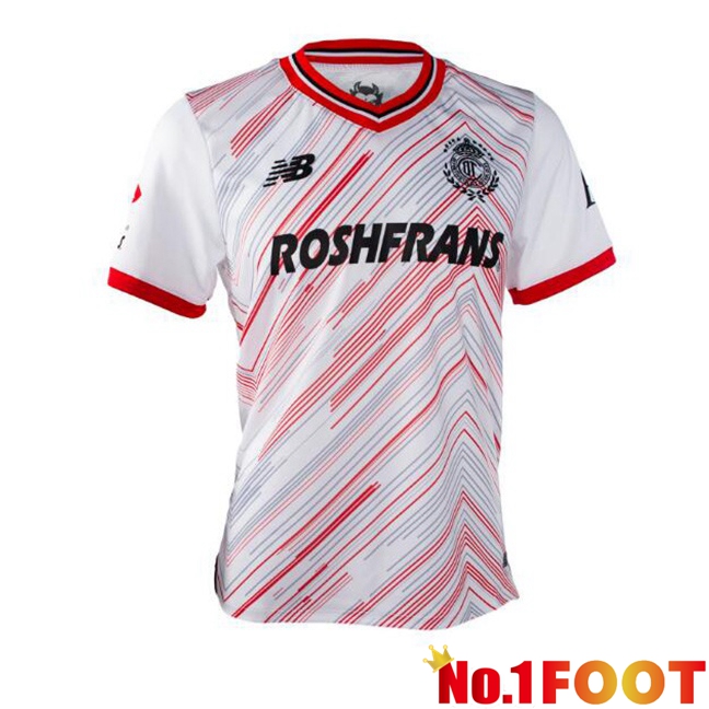 Deportivo Toluca Away Soccer Jersey White 2024/2025 - Click Image to Close