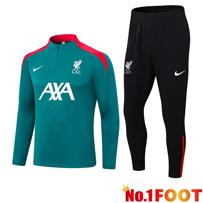 FC Liverpool kit Training Tracksuit Green 2024/2025