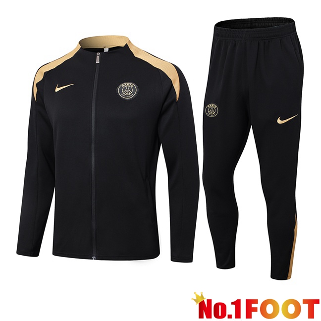 Paris PSG kit Training Jacket Suit Black 2024/2025