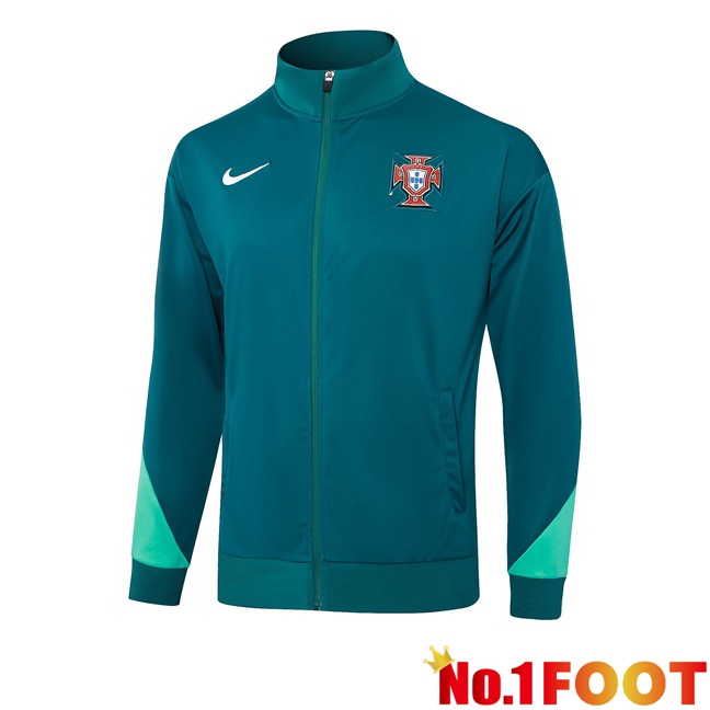 Portugal Training Jacket Green 2024/2025