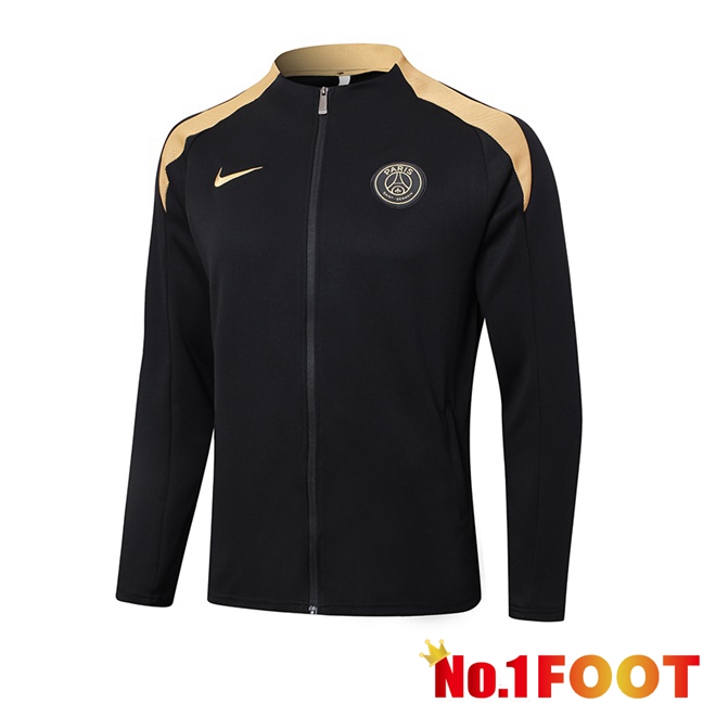 Paris PSG Training Jacket Black 2024/2025