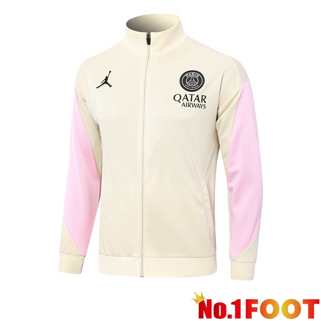 Paris PSG Training Jacket Yellow 2024/2025