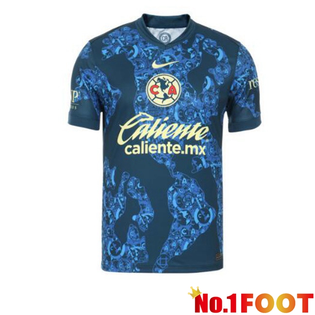 Club America Away Soccer Jersey Blue 2024/2025