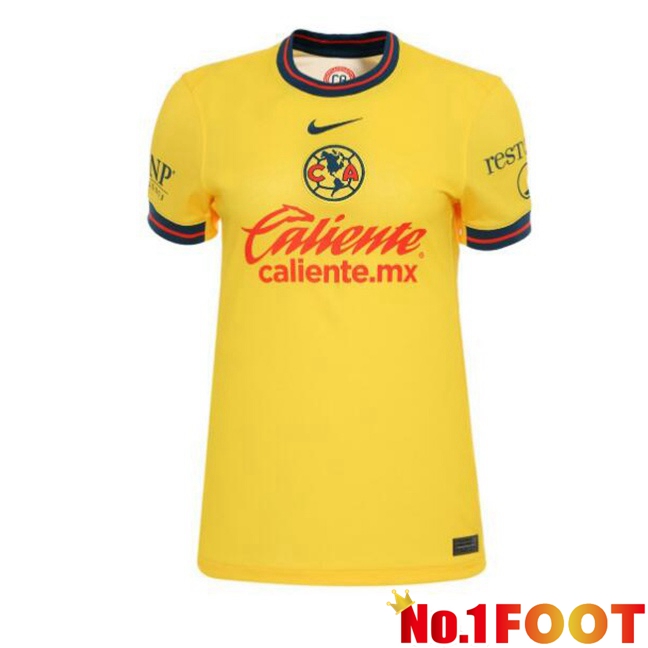 Club America Home Soccer Jersey Yellow 2024/2025