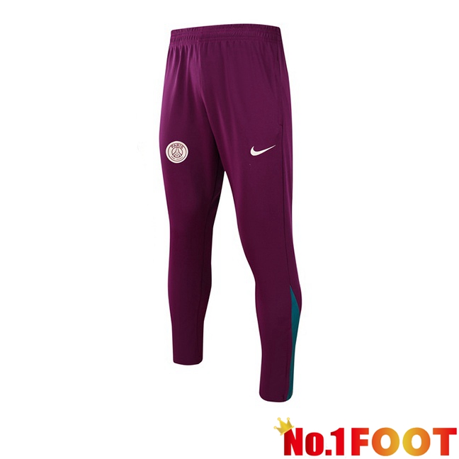 Paris PSG Training Pants Purple 2024/2025