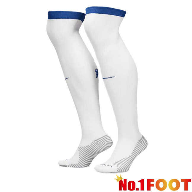 FC Chelsea Home Soccer Socks White 2024/2025