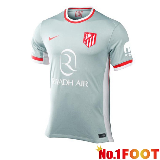 Atletico Madrid Away Soccer Jersey Green 2024/2025