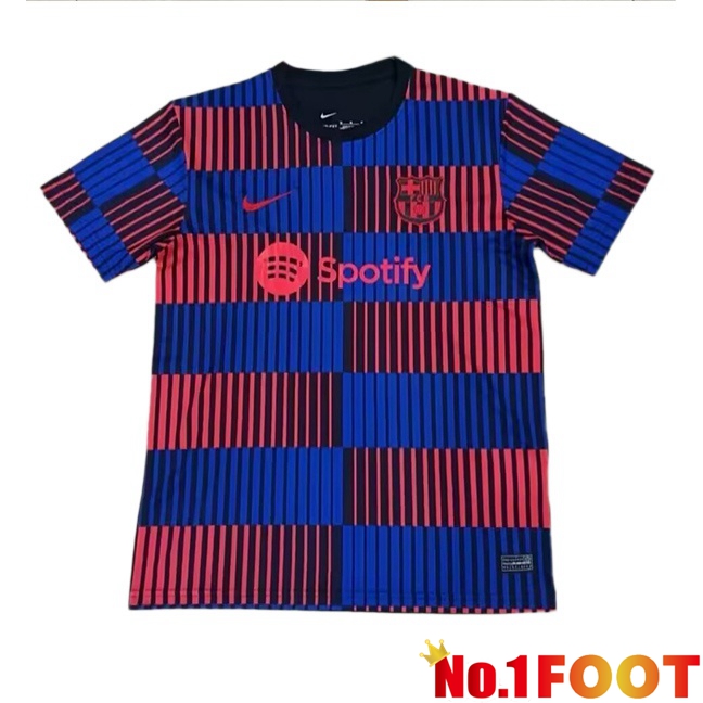 FC Barcelona Soccer Jersey Special Edition Blue Royal Red 2024/2025