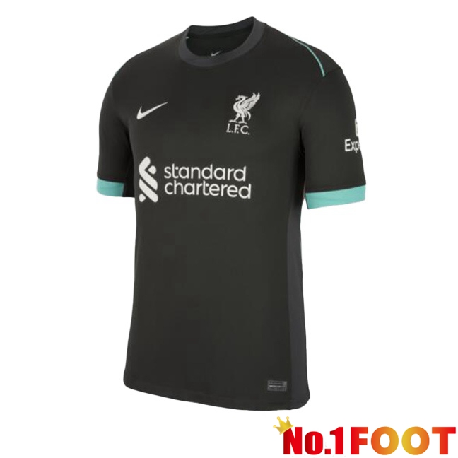 FC Liverpool Away Soccer Jersey Black 2024/2025