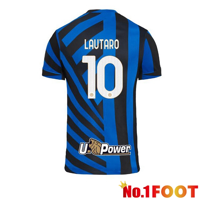 Inter Milan (LAUTARO 10) Home Soccer Jersey Blue 2024/2025