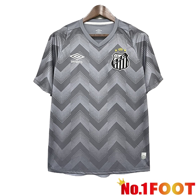 Santos FC Soccer Jersey Special Edition Grey 2024/2025