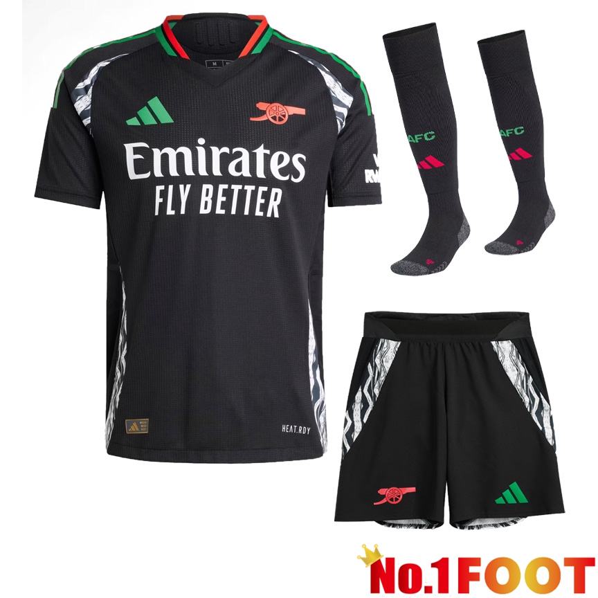 Arsenal Away kit Soccer Jersey (Shorts + Socks) 2024/2025