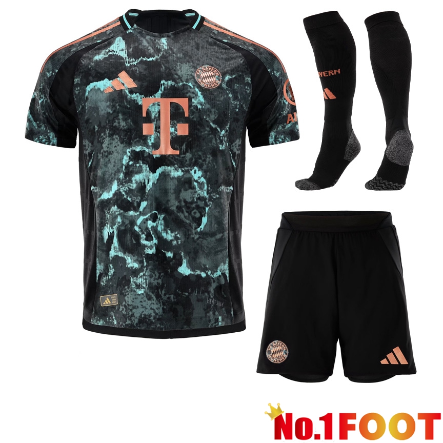 Bayern Munich Away kit Soccer Jersey (Shorts + Socks) 2024/2025