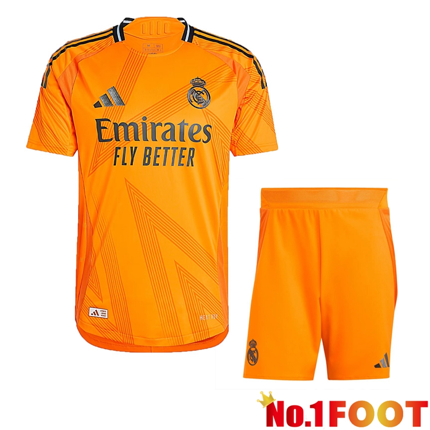 Real Madrid Away kit Soccer Jersey + Shorts 2024/2025