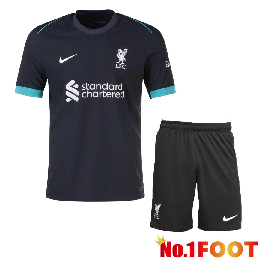 FC Liverpool Away kit Soccer Jersey + Shorts 2024/2025