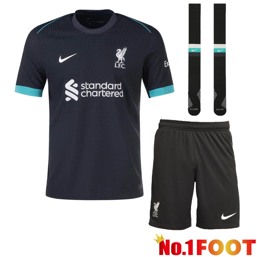 FC Liverpool Away kit Soccer Jersey (Shorts + Socks) 2024/2025