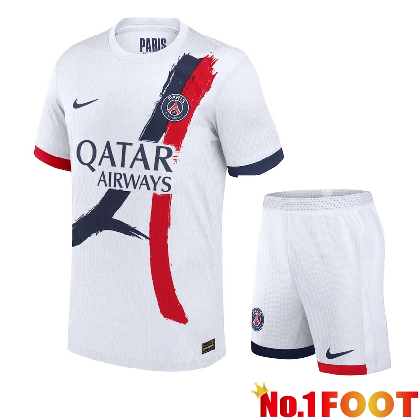 Paris PSG Away kit Soccer Jersey + Shorts 2024/2025