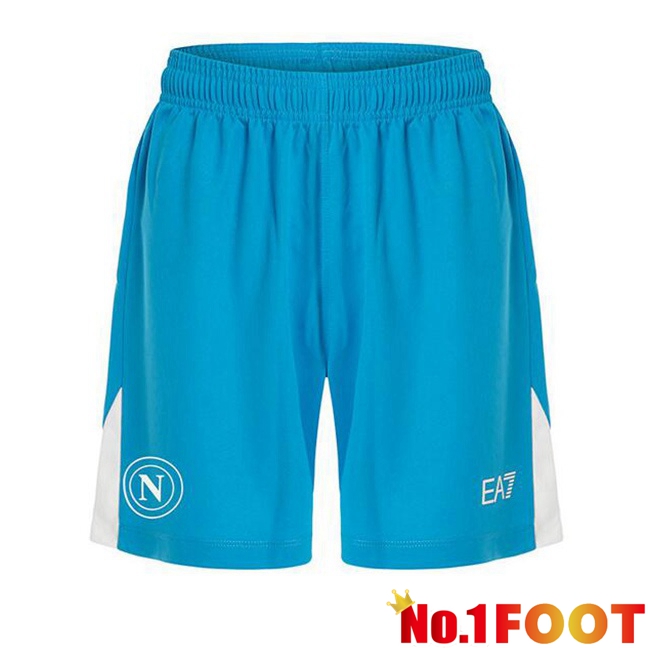 SSC Napoli Home Soccer Shorts Blue 2024/2025