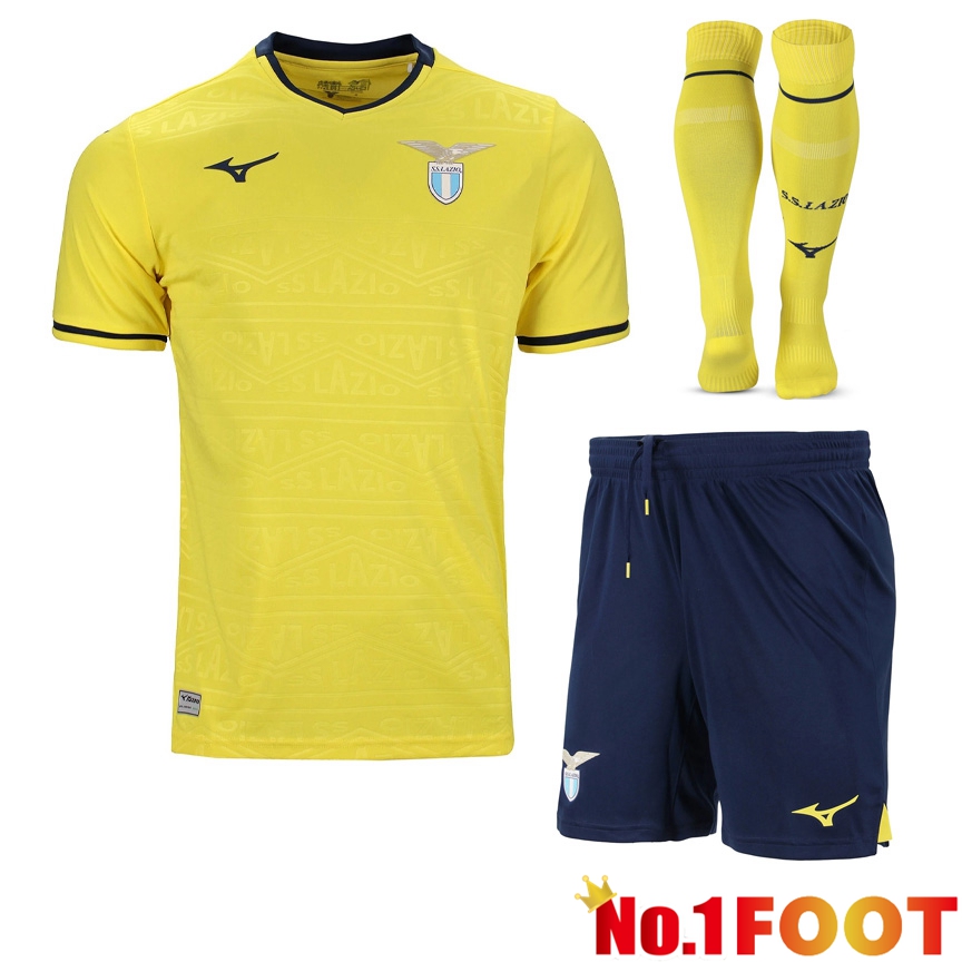 Lazio Away kit Soccer Jersey (Shorts + Socks) 2024/2025