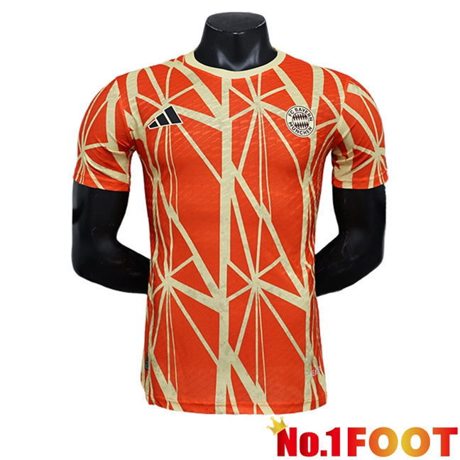 Bayern Munich Soccer Jersey Special Edition Orange 2024/2025