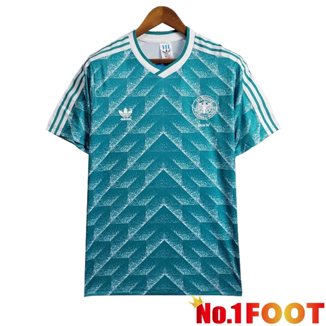 Germany Retro Away Soccer Jersey 1990