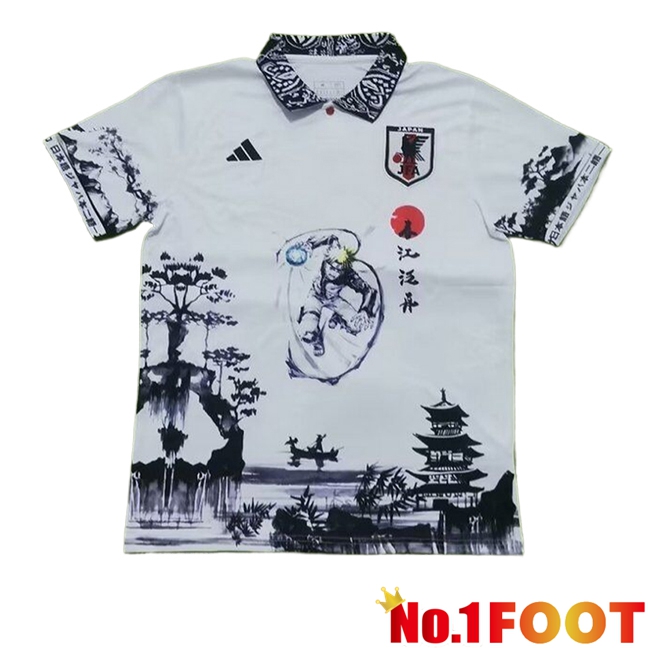 Japan Soccer Jersey Special Edition White 2024/2025