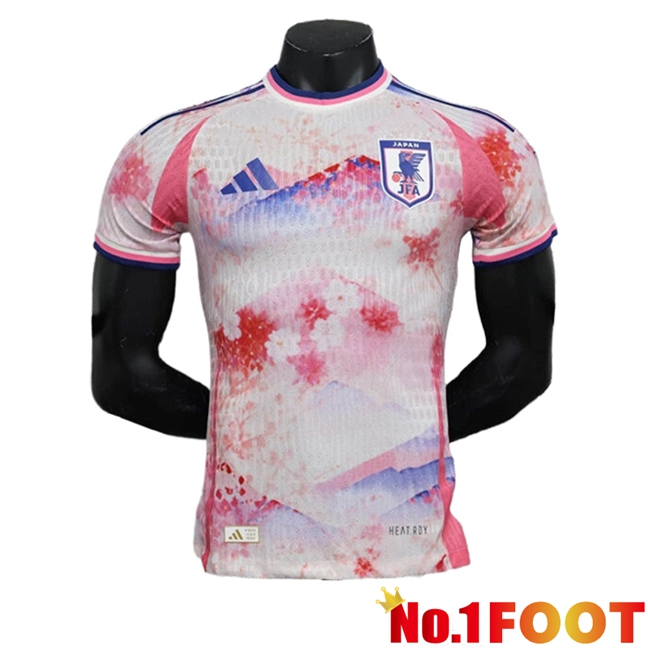 Japan Soccer Jersey Special Edition White/Pink 2024/2025