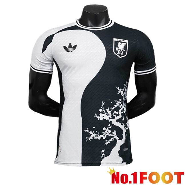 Japan Soccer Jersey Special Edition Black/White 2024/2025