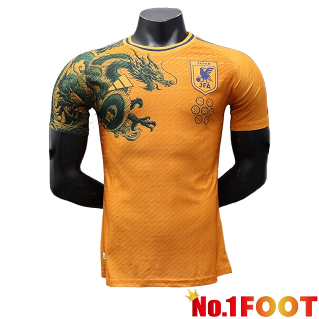 Japan Soccer Jersey Special Edition Orange 2024/2025