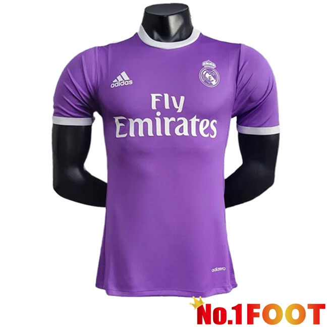 Real Madrid Retro Away Soccer Jersey 2016/2017