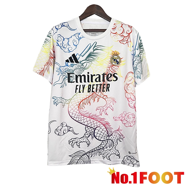 Real Madrid Soccer Jersey Special Edition White 2024/2025