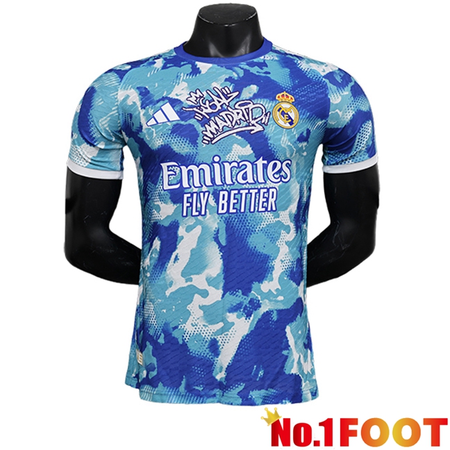 Real Madrid Soccer Jersey Special Edition Light Blue 2024/2025