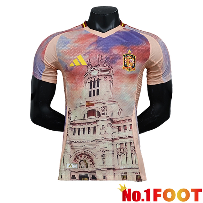 Spain Soccer Jersey Special Edition Orange 2024/2025