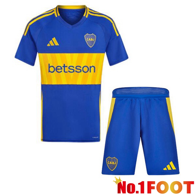 Boca Juniors Kids Home Soccer Jersey Blue 2024/2025