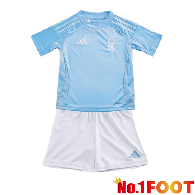 Nottingham Forest Kids Third Soccer Jersey Blue 2024/2025