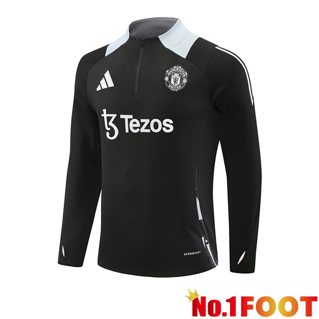 Manchester United Training Sweatshirt Black 2024/2025