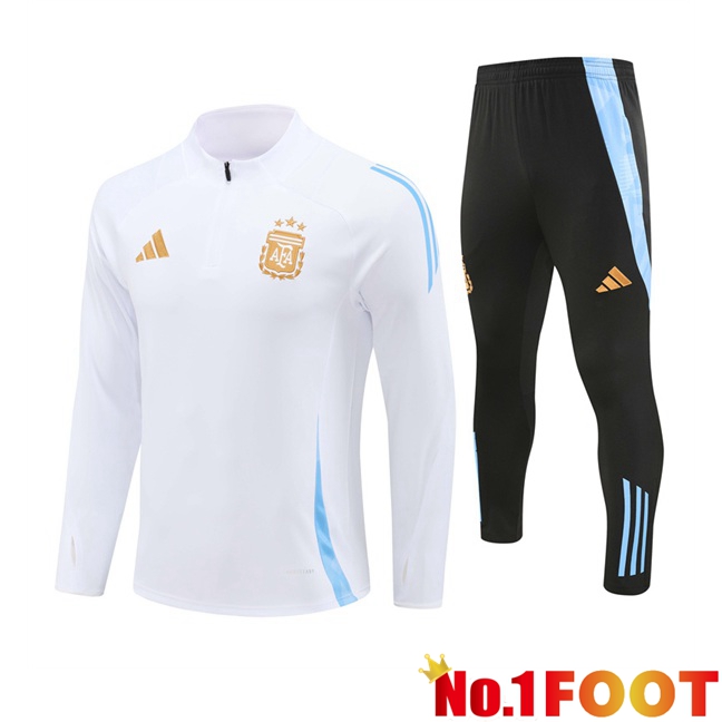 Argentinae Kids kit Training Tracksuit White 2024/2025