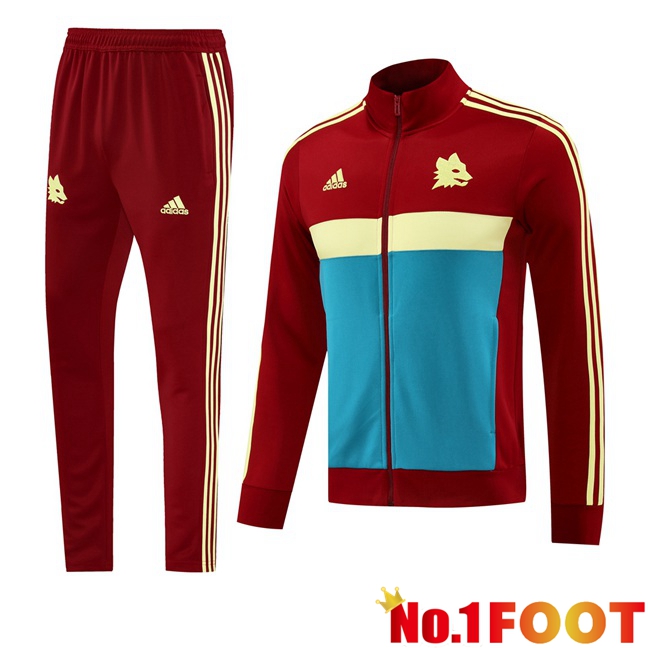 AS Rome kit Training Tracksuit - Jacket Red 2024/2025