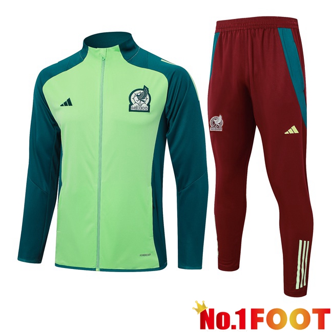 Mexico kit Training Tracksuit - Jacket Green 2024/2025