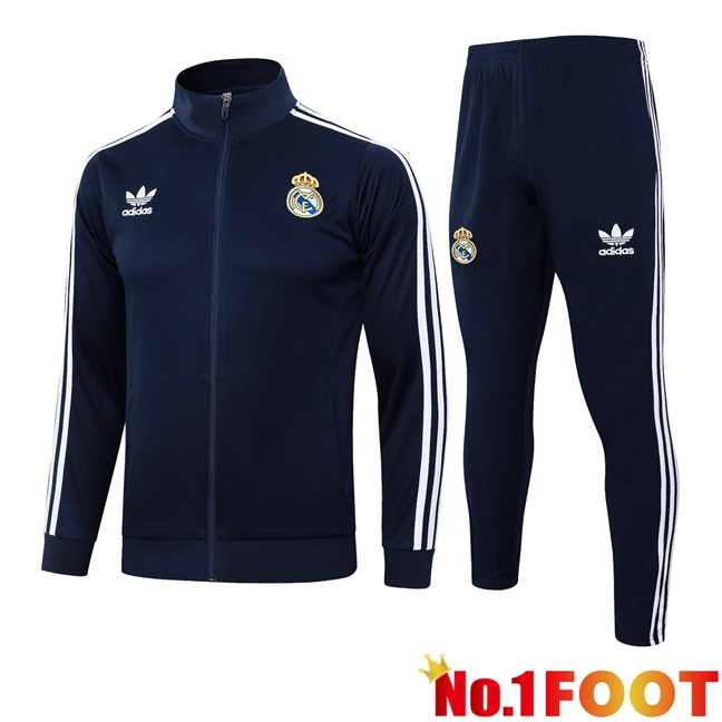 Real Madrid kit Training Tracksuit - Jacket Blue Royal 2024/2025