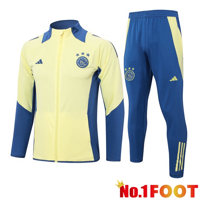 AFC Ajax kit Training Tracksuit - Jacket Yellow 2024/2025