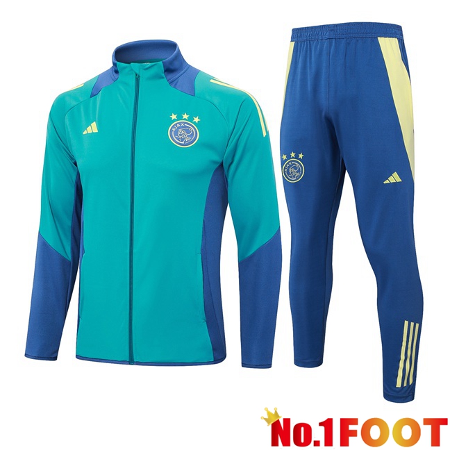 AFC Ajax kit Training Tracksuit - Jacket Green 2024/2025